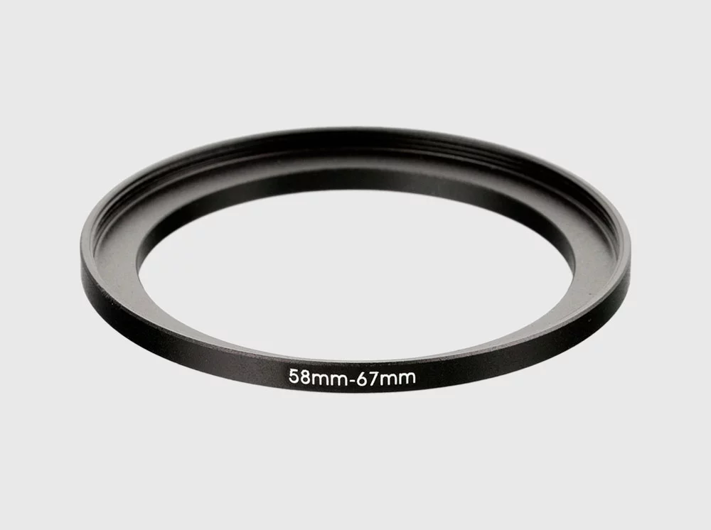 58mm Step-Up Adapter - Adaptateur de filtre Snap | Snap Photo Gear