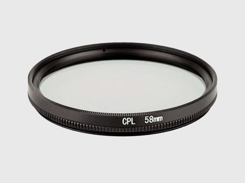 58mm Circular Polarizer (CPL) Filter - Snap Filer Adapter | Snap Photo Gear