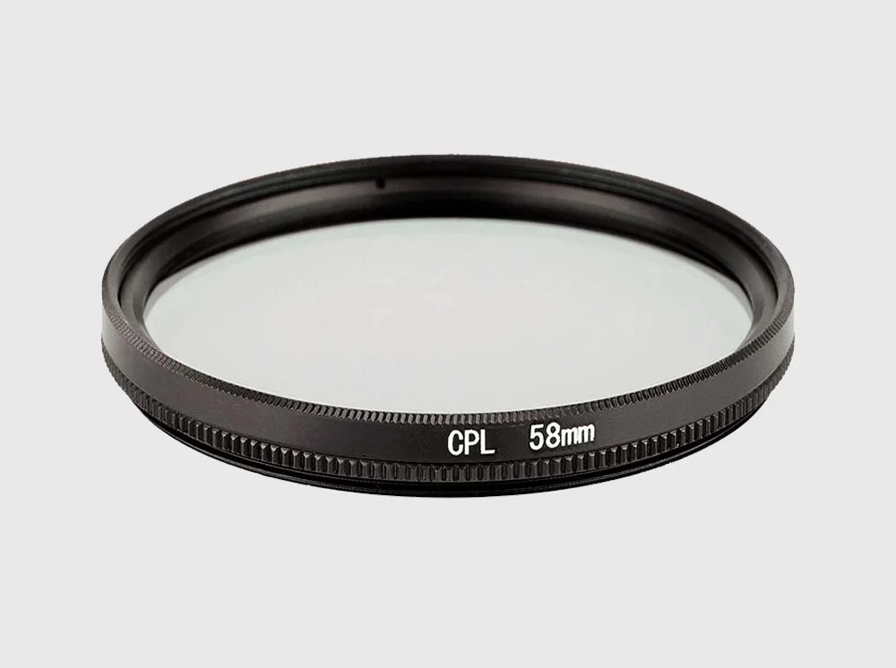 Filtre polarisant circulaire (CPL) 58mm - Snap Filer Adapter | Snap Photo Gear